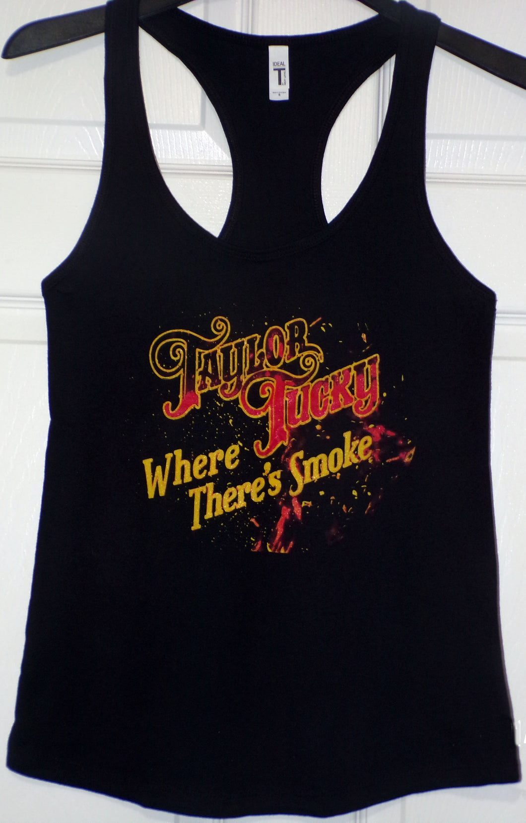 Taylor Tucky Official Where There's Smoke Tour Ladies Tank Top